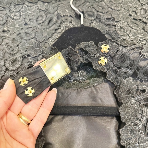 🖤Kate Spade New York Quinn Black Lace Dress Size 0 - Picture 9 of 9